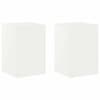vidaXL Taimede alus 2 pcs Valge 40 x 40 x 60 cm Teras