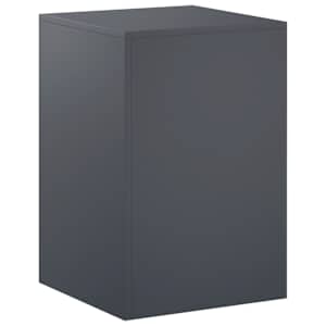 vidaXL Taimede alus Antratsiit 40 x 40 x 60 cm Roostevaba teras