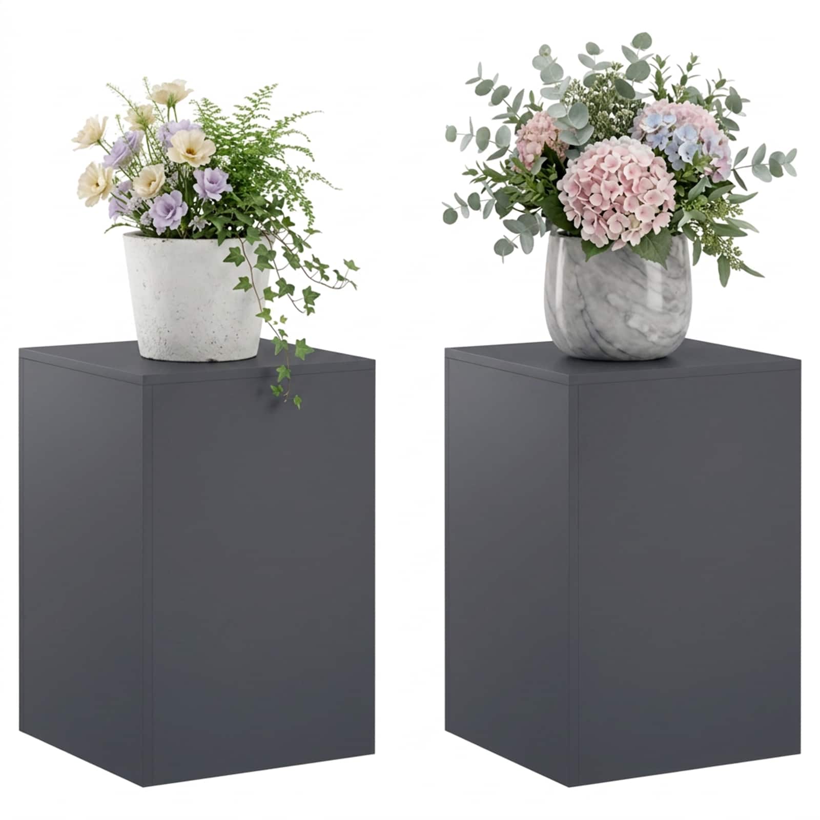 Plantenstandaard 2 pcs Antraciet 40 x 40 x 60 cm image 3