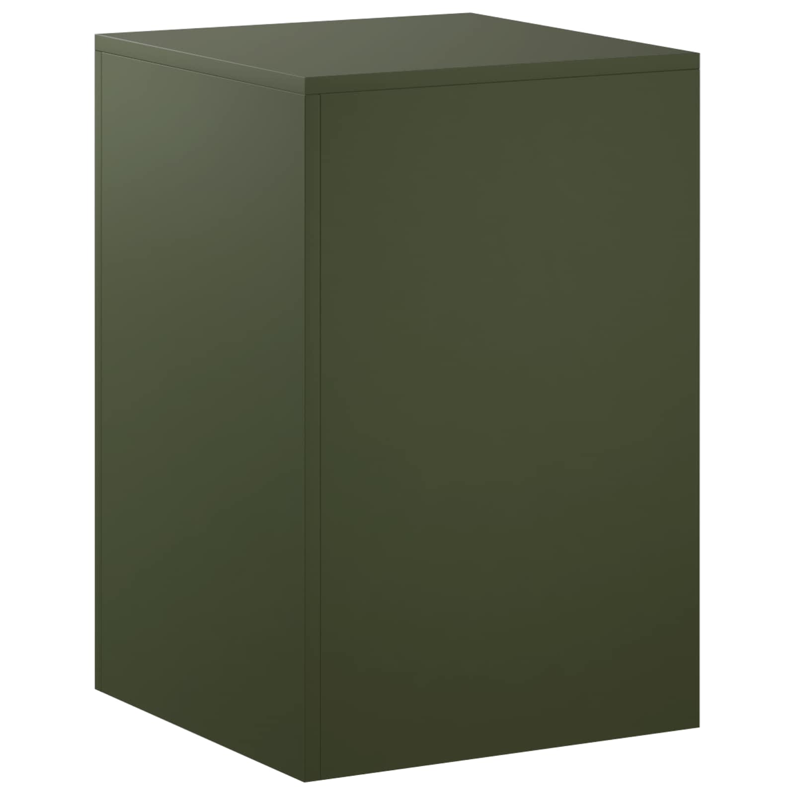Plantenstandaard Olijfgroen 40 x 40 x 60 cm weervast staal image 2