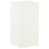 vidaXL Taimede alus Valge 40 x 40 x 80 cm Teras