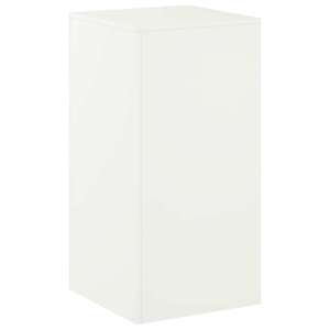 vidaXL Taimede alus Valge 40 x 40 x 80 cm Teras
