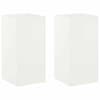 vidaXL Taimede alus 2 pcs Valge 40 x 40 x 80 cm Teras