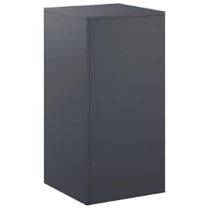 vidaXL Taimede alus Antratsiit 40 x 40 x 80 cm Roostevaba teras