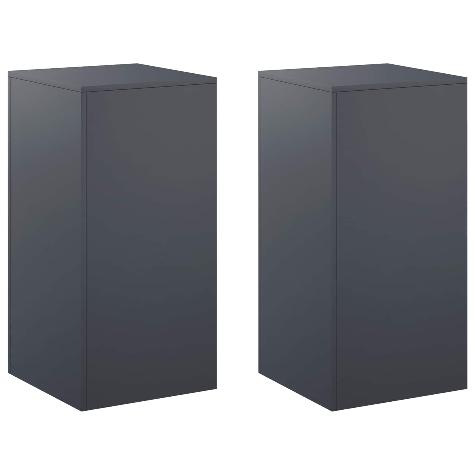 Plantenstandaard 2 pcs Antraciet 40 x 40 x 80 cm image 2