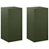 vidaXL Taimede alus 2 pcs Oliiviroheline 40 x 40 x 80 cm Teras