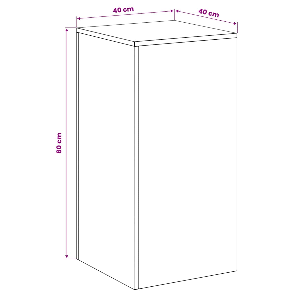 Planteholder 2 pcs Rusten Cortenstål - Billede 10
