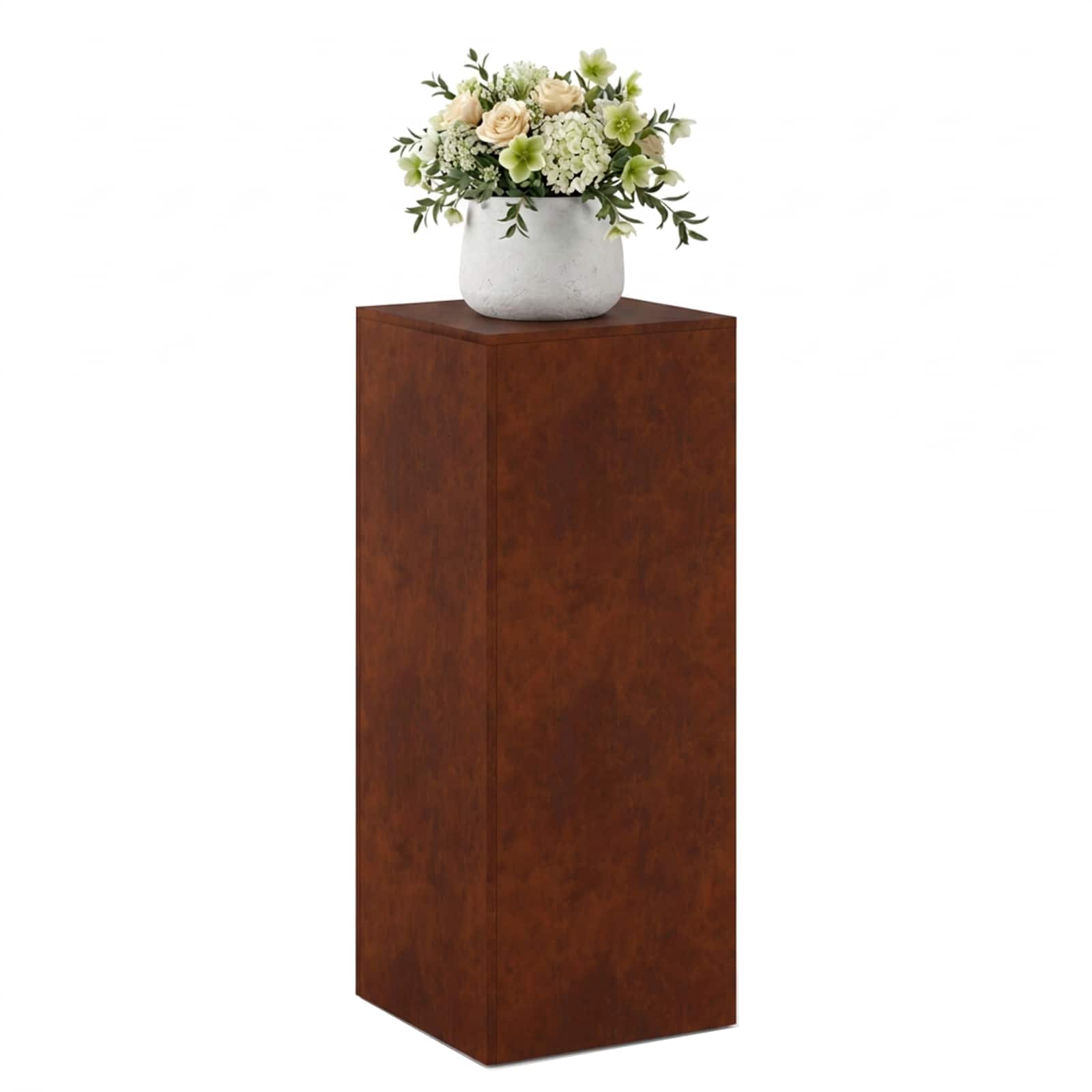 vidaXL - Plantenstand - Roestkleurig - 40 - x - 40 - x - 100 - cm - weervast - staal