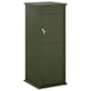 vidaXL postkast Oliiviroheline 40 x 40 x 100 cm Teras