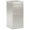 vidaXL postkast H&otilde;bedane 50 x 52 x 100 cm Roostevaba teras
