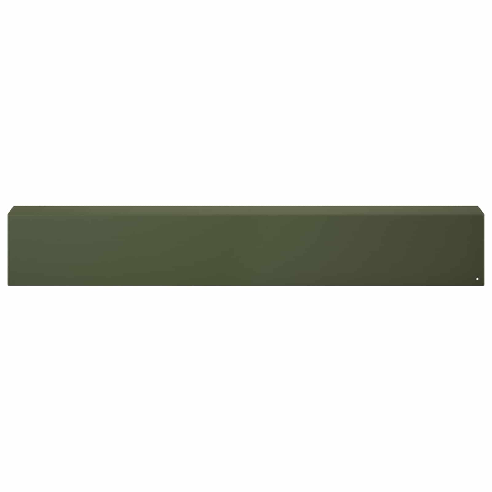 Pokrivni profil za vrtno obrobo 2 kos 100 x 10 x 15 cm Jeklo