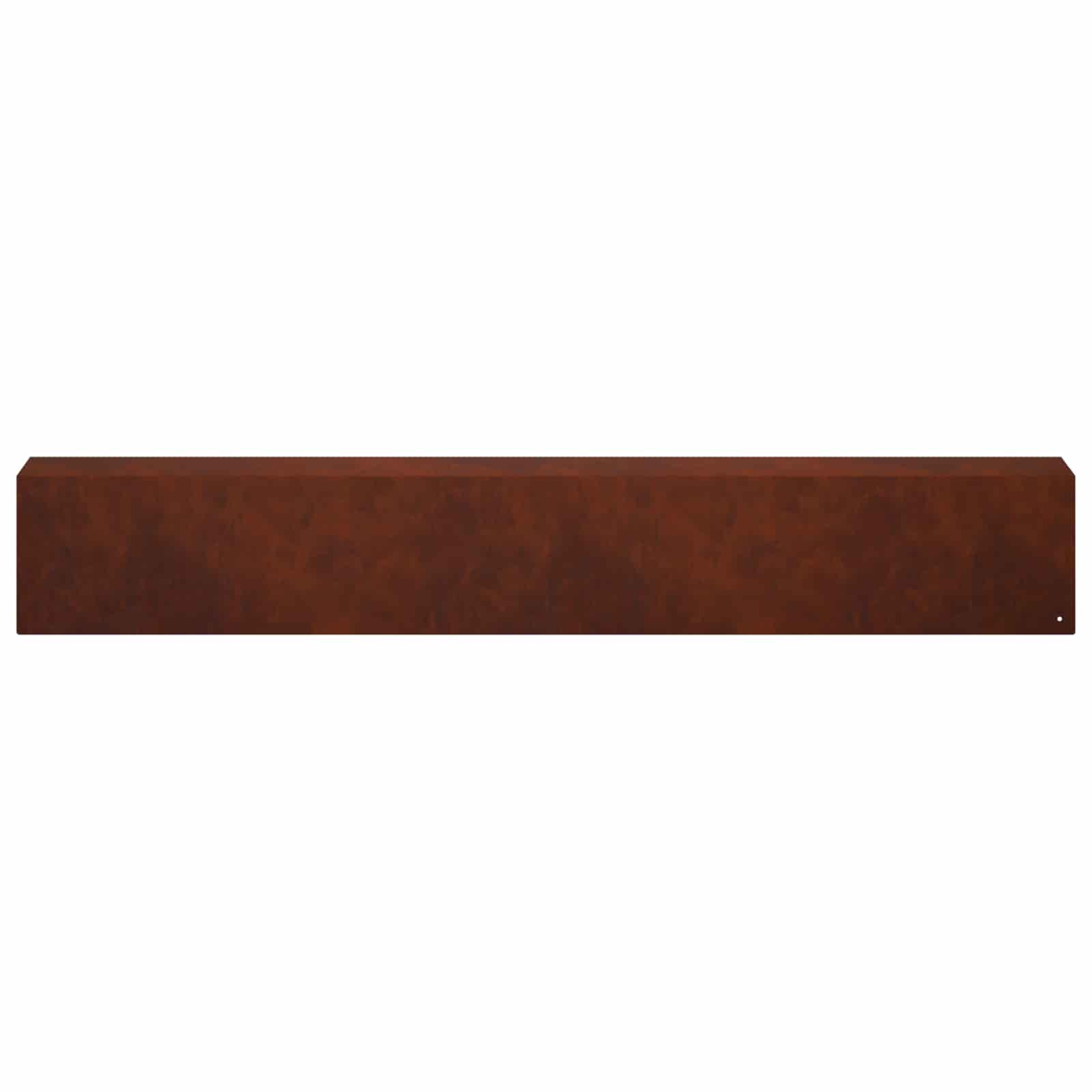 Pokrivni profil za vrtno obrobo 10 kos 100 x 10 x 15 cm