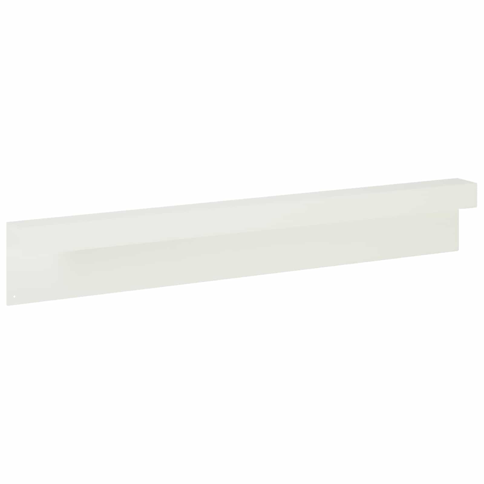 Pokrivni profil za vrtno obrobo 10 kos 100 x 6 x 15 cm Jeklo