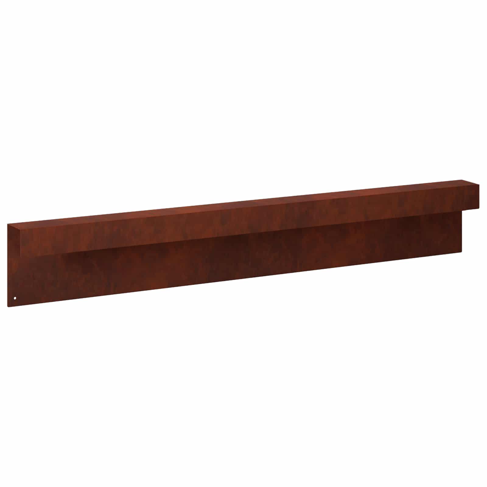 Pokrivni profil za vrtno obrobo 2 kos 100 x 6 x 15 cm