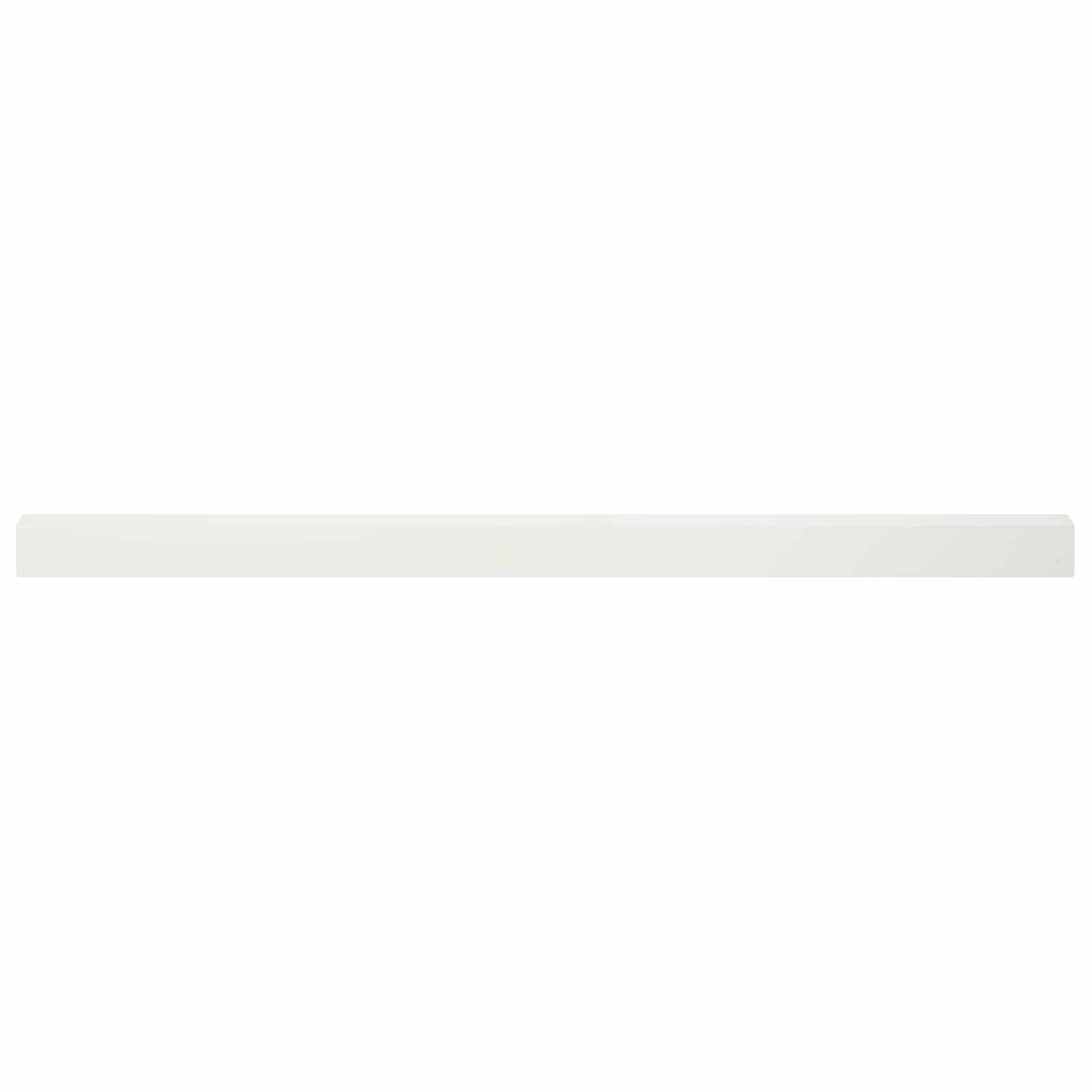 vidaXL - Afdekprofiel - voor - tuinranden - 2 - st - 100 - x - 5 - x - 5 - cm - Staal - Wit