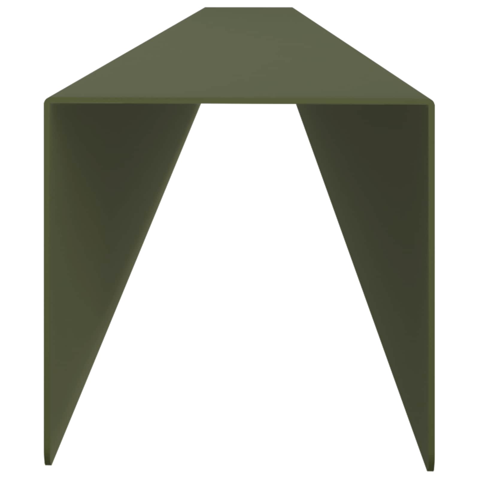 Pokrivni profil za vrtno obrobo 2 kos 100 x 5 x 5 cm Jeklo