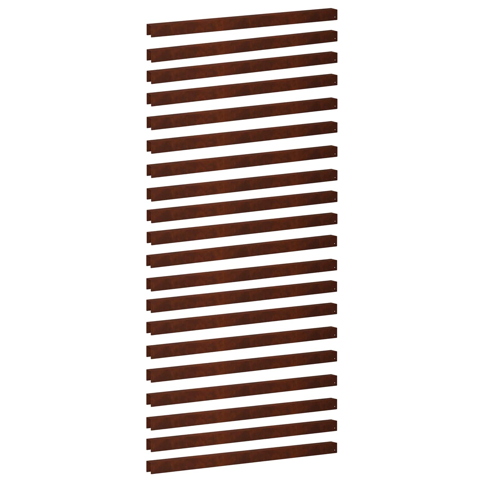 Pokrivni profil za vrtno obrobo 20 kos 100 x 5 x 5 cm
