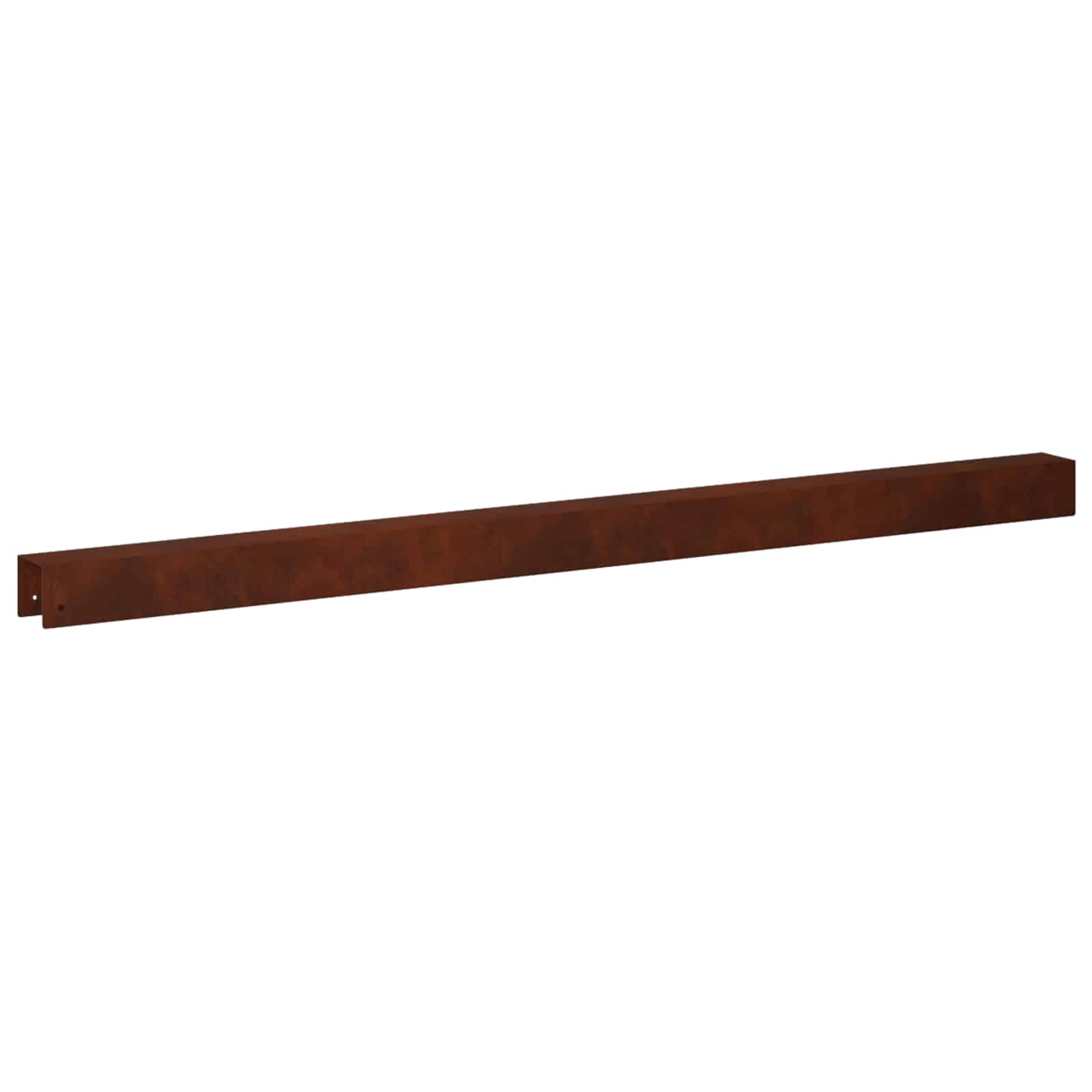 Pokrivni profil za vrtno obrobo 20 kos 100 x 5 x 5 cm
