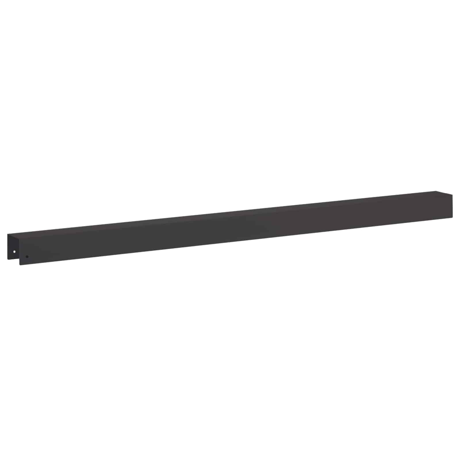 Pokrivni profil za vrtno obrobo 20 kos 100 x 6 x 5 cm Jeklo