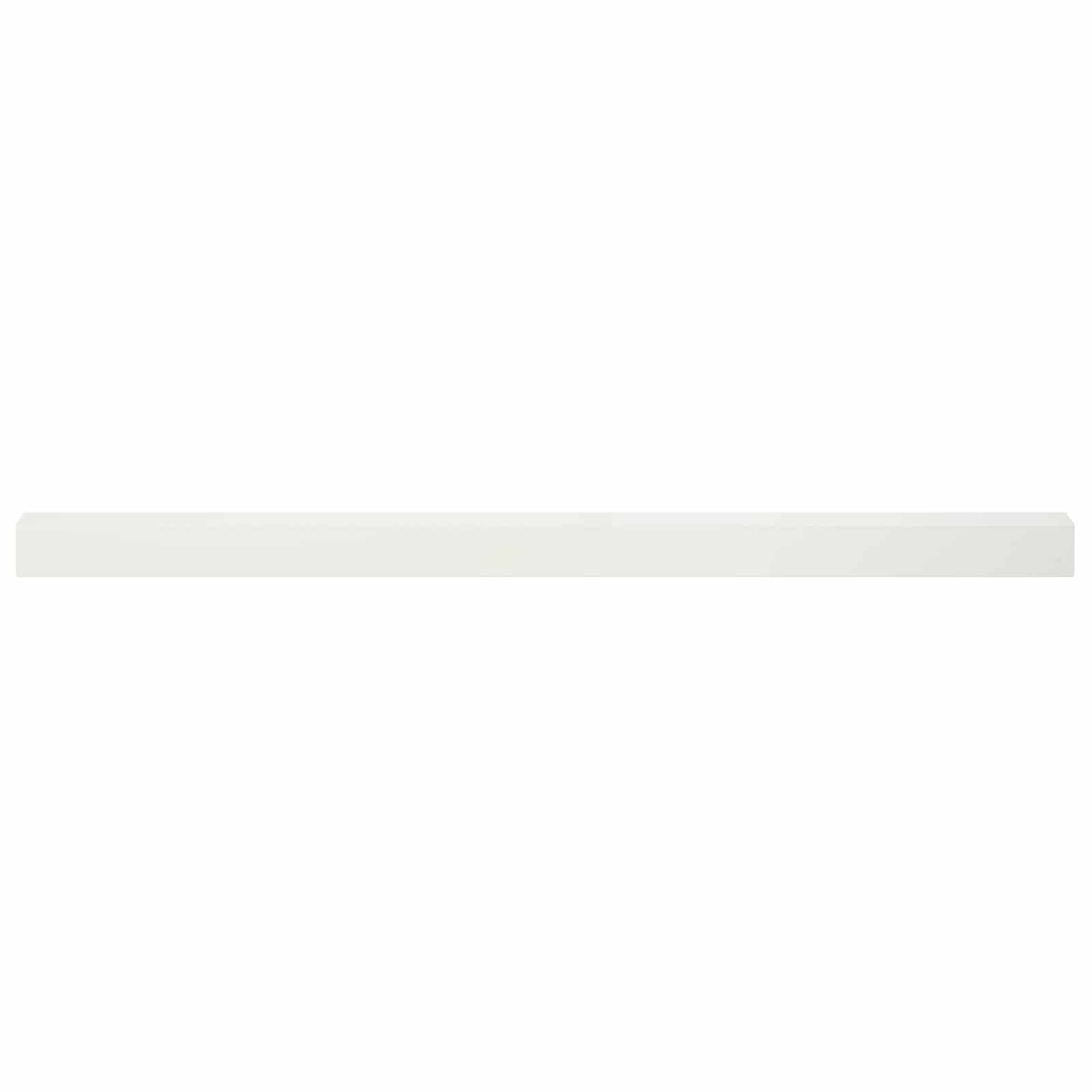 vidaXL - Afdekprofiel - voor - tuinranden - 2 - st - 100 - x - 6 - x - 5 - cm - Staal - Wit