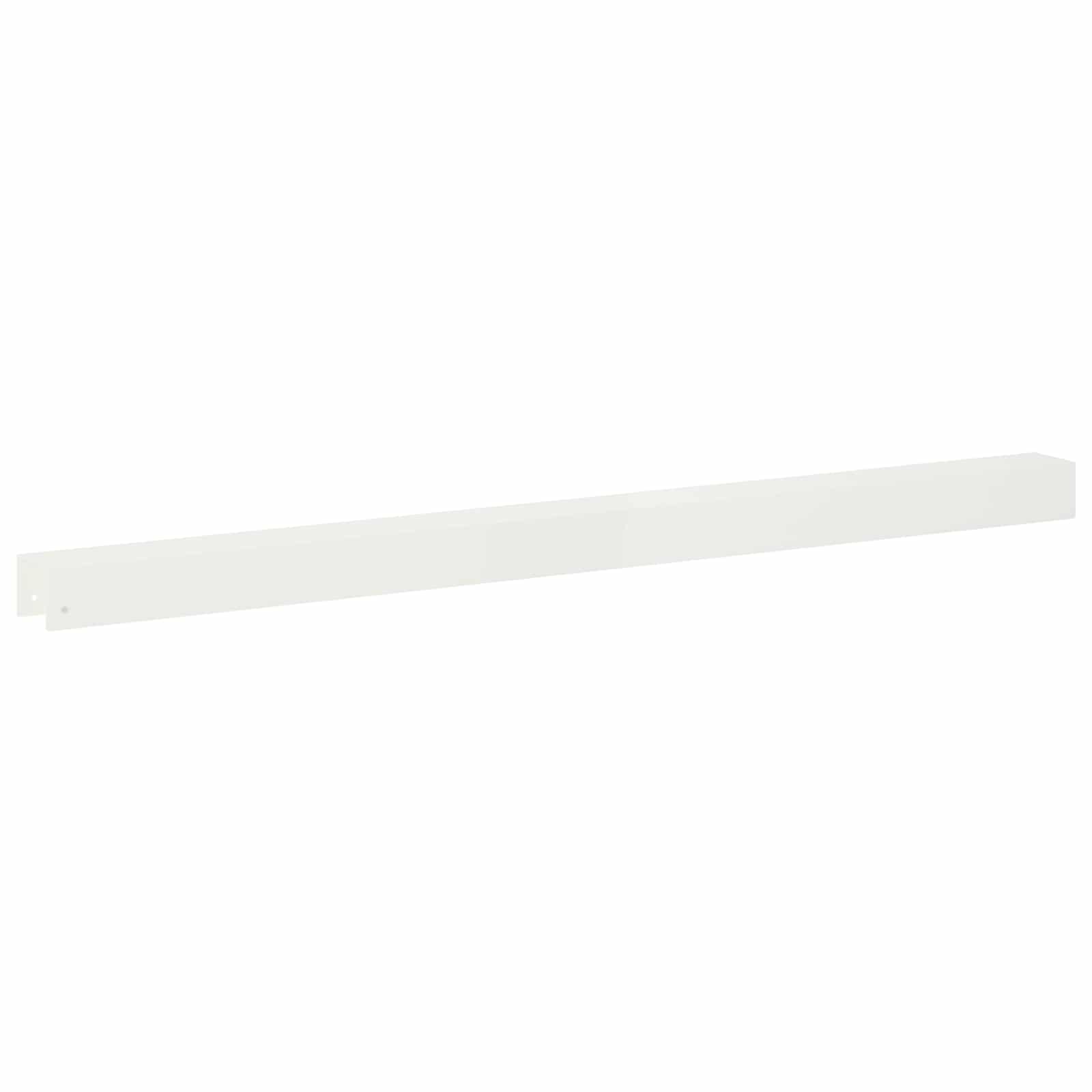 Pokrivni profil za vrtno obrobo 10 kos 100 x 6 x 5 cm Jeklo