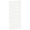 vidaXL Peenra&auml;&auml;re katteprofiil 20 tk 100 x 6 x 5 cm Teras Valge