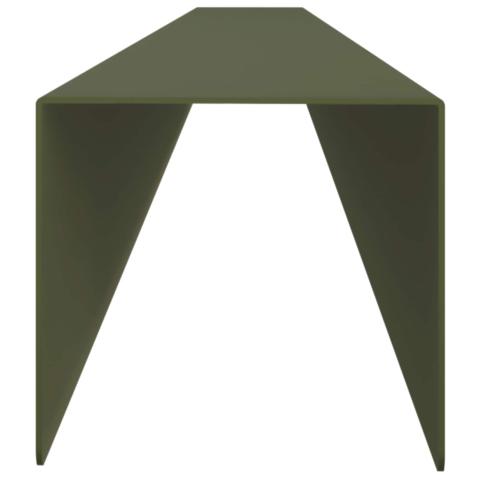 Pokrivni profil za vrtno obrobo 10 kos 100 x 6 x 5 cm Jeklo