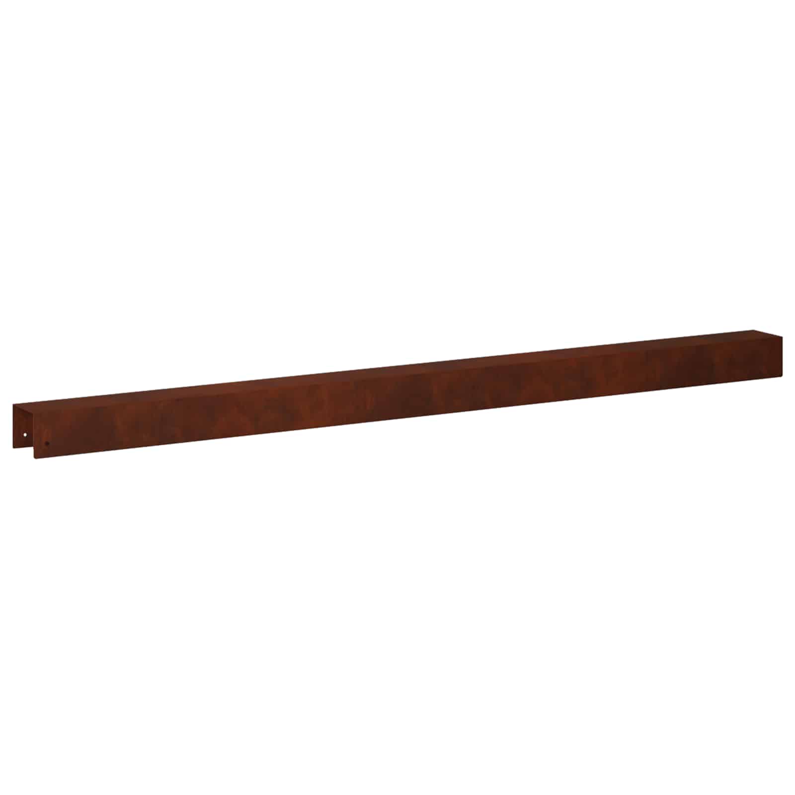 Pokrivni profil za vrtno obrobo 2 kos 100 x 6 x 5 cm