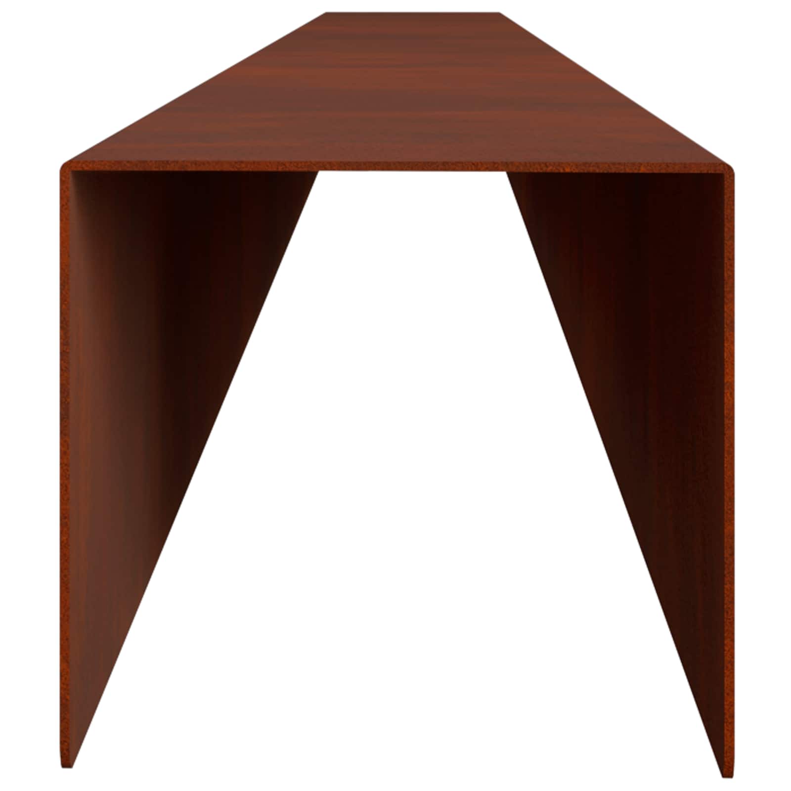 Pokrivni profil za vrtno obrobo 10 kos 100 x 6 x 5 cm