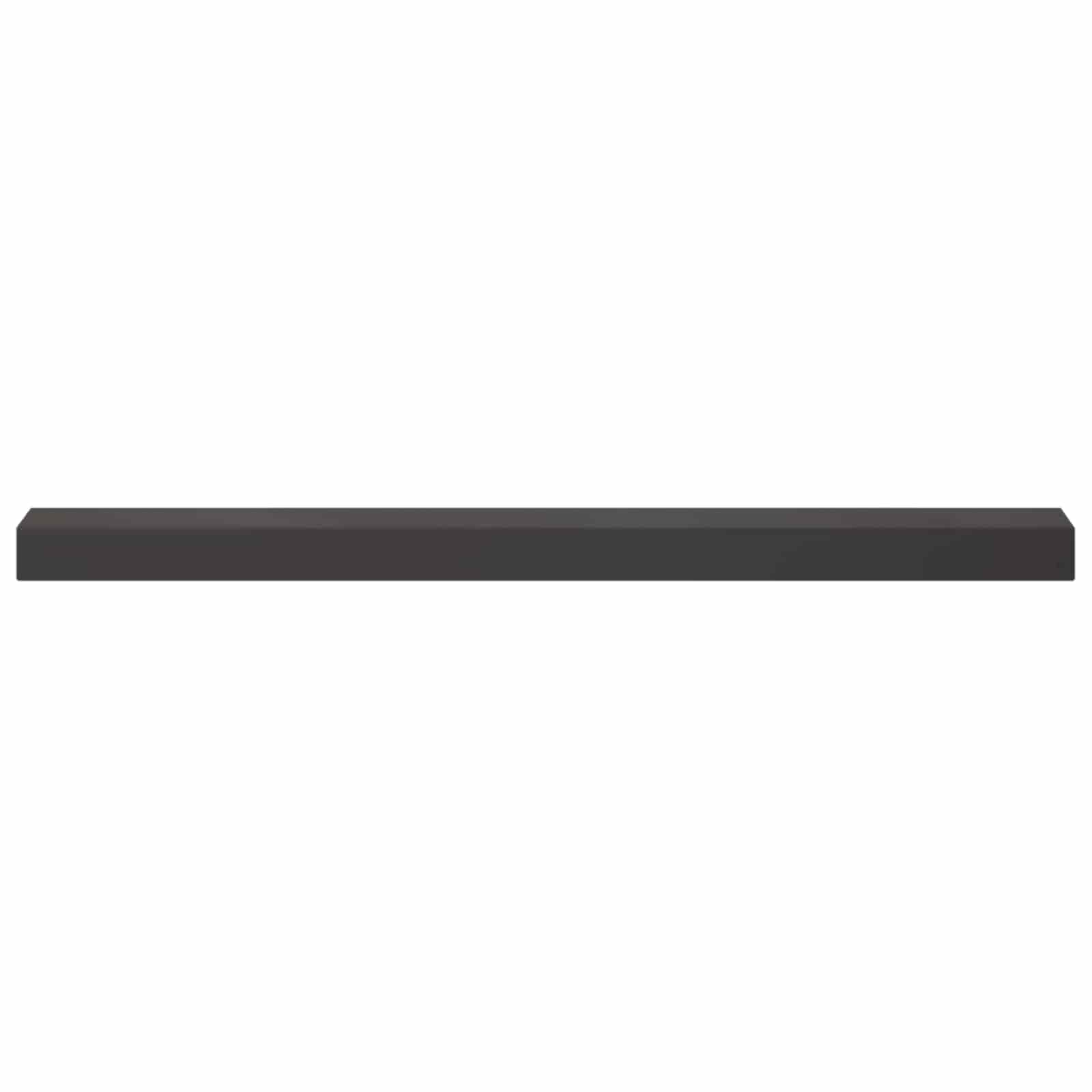 vidaXL - Afdekprofiel - voor - tuinranden - 10 - st - 100 - x - 10 - x - 5 - cm - Staal - Zwart