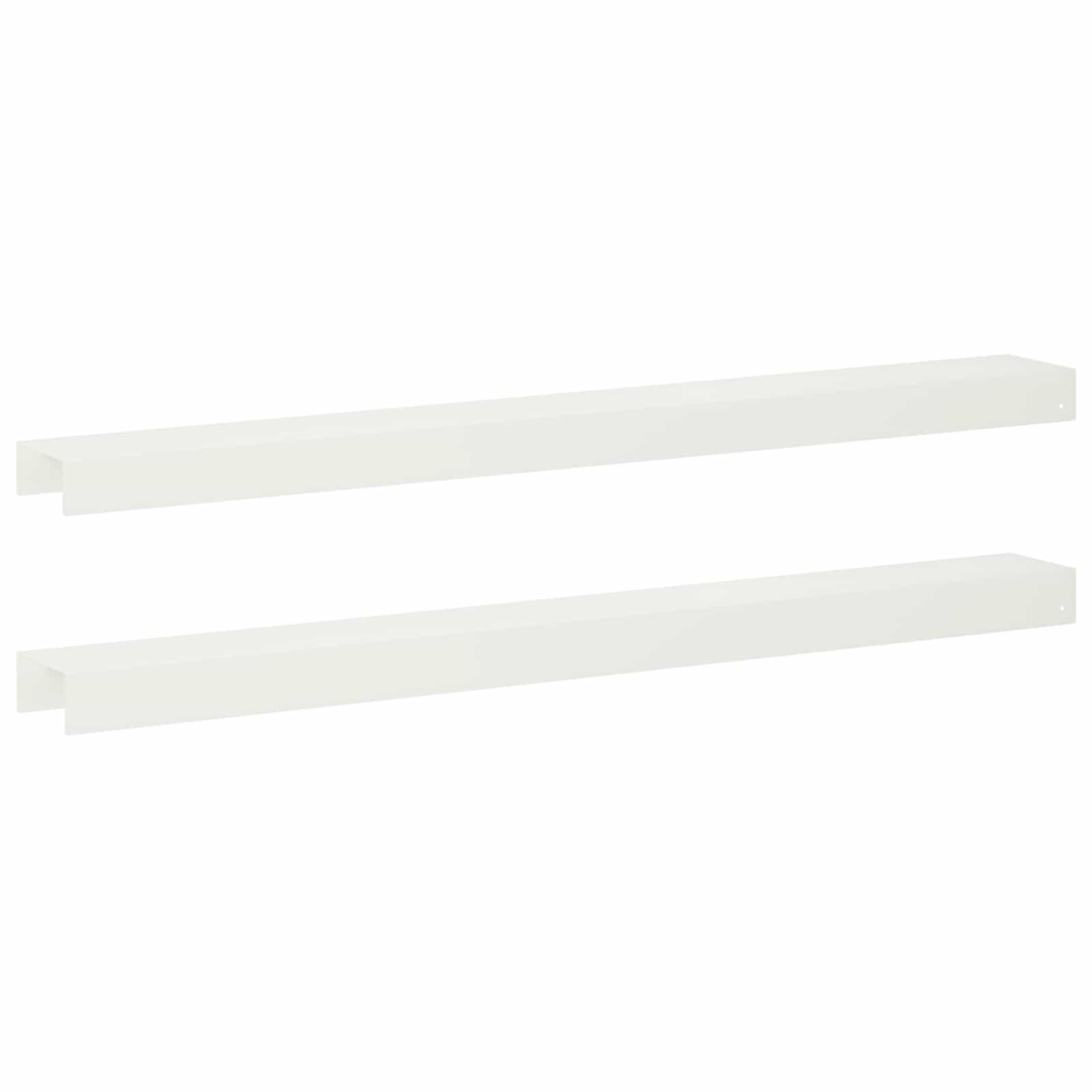 Pokrivni profil za vrtno obrobo 2 kos 100 x 10 x 5 cm Jeklo