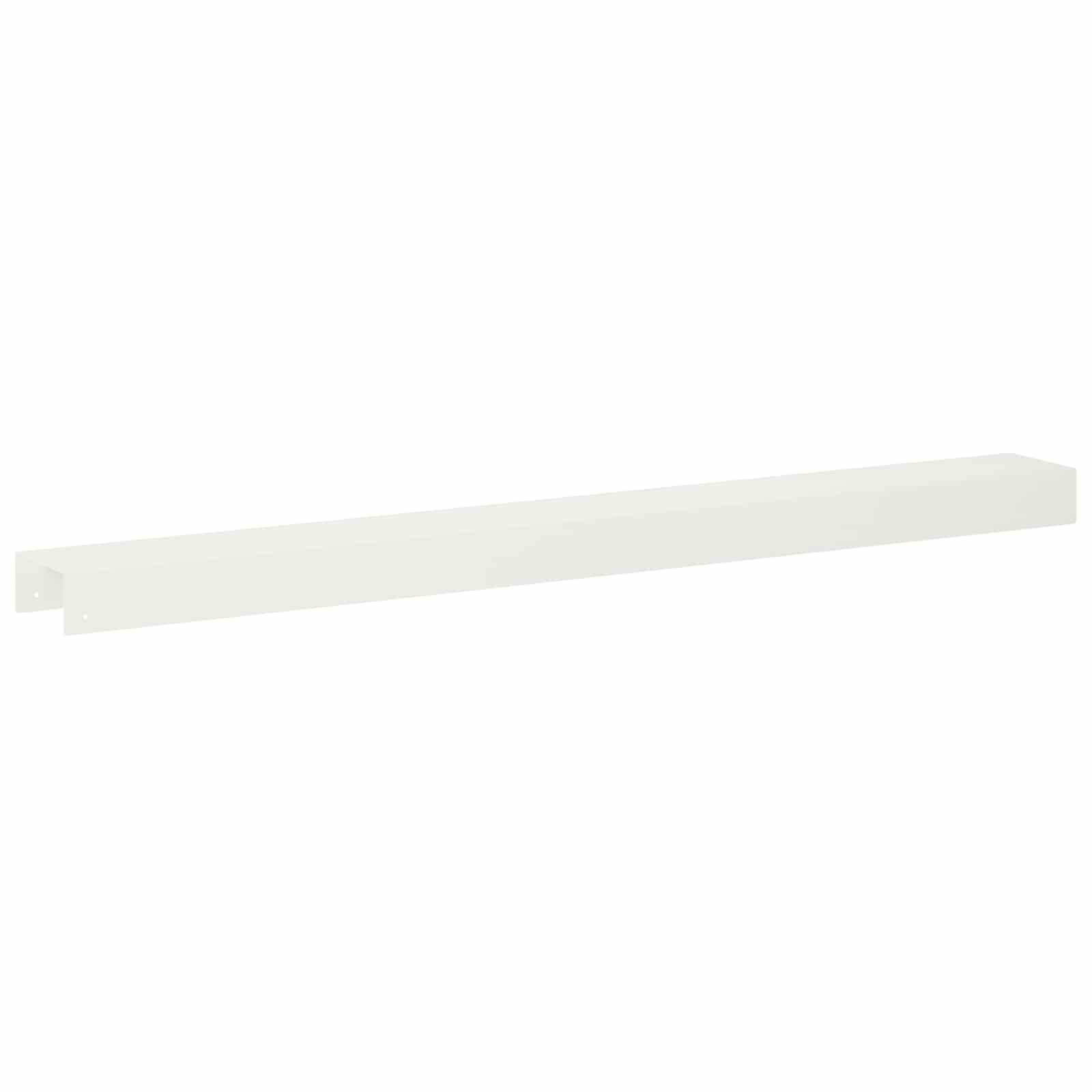 Pokrivni profil za vrtno obrobo 2 kos 100 x 10 x 5 cm Jeklo