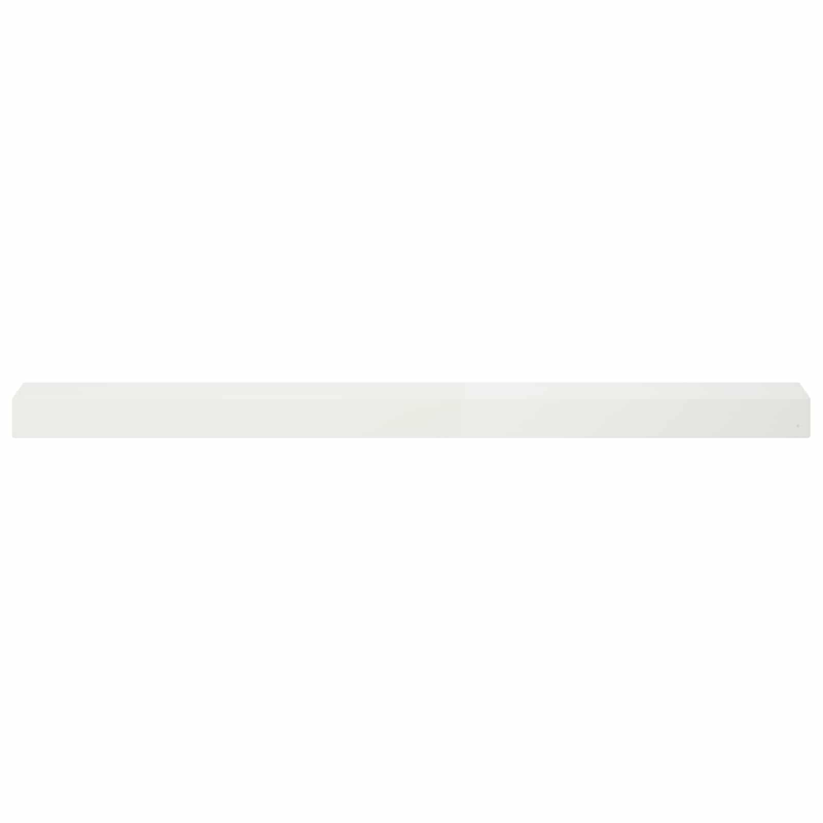 vidaXL - Afdekprofiel - voor - tuinranden - 10 - st - 100 - x - 10 - x - 5 - cm - Staal - Wit