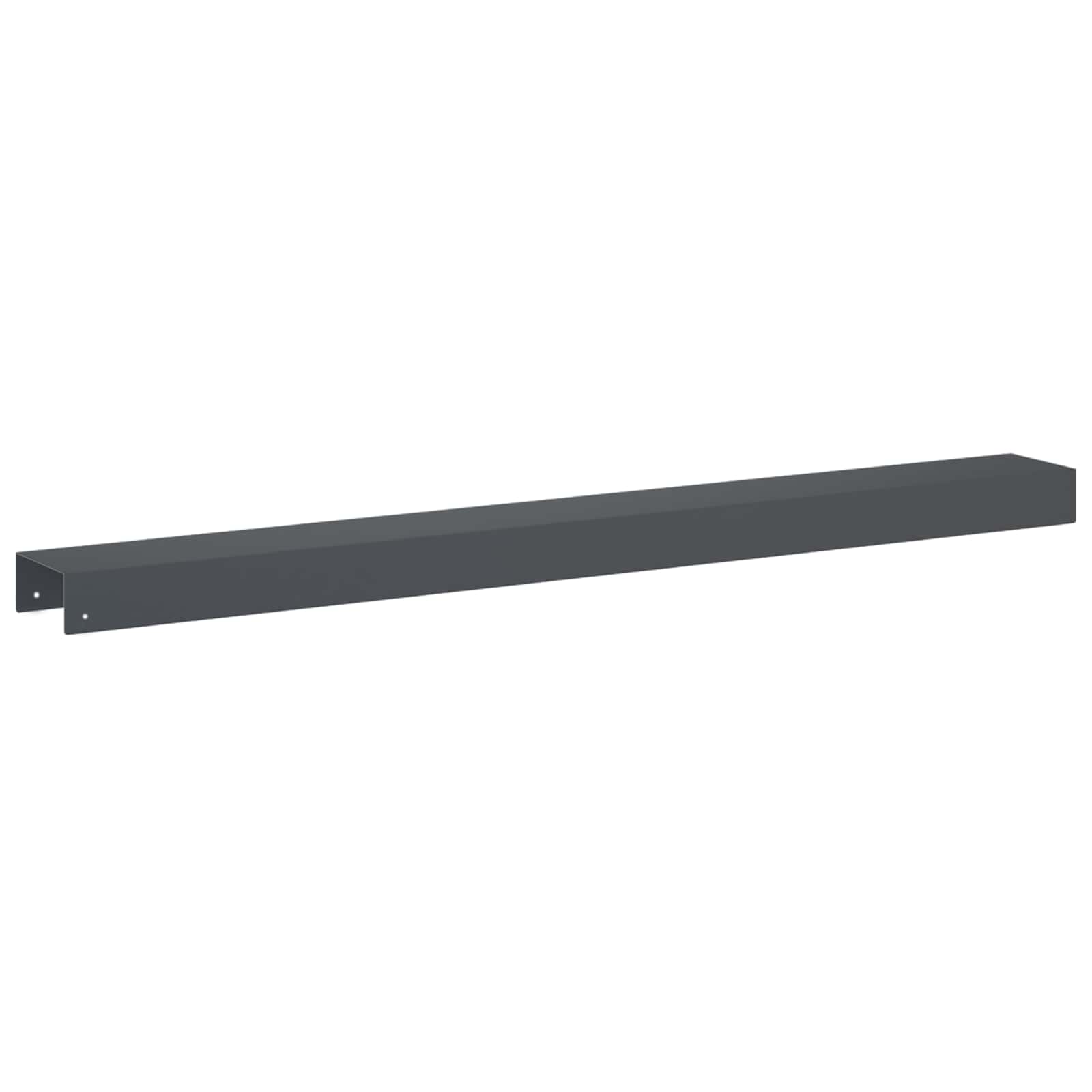 Pokrivni profil za vrtno obrobo 10 kos 100 x 10 x 5 cm Jeklo