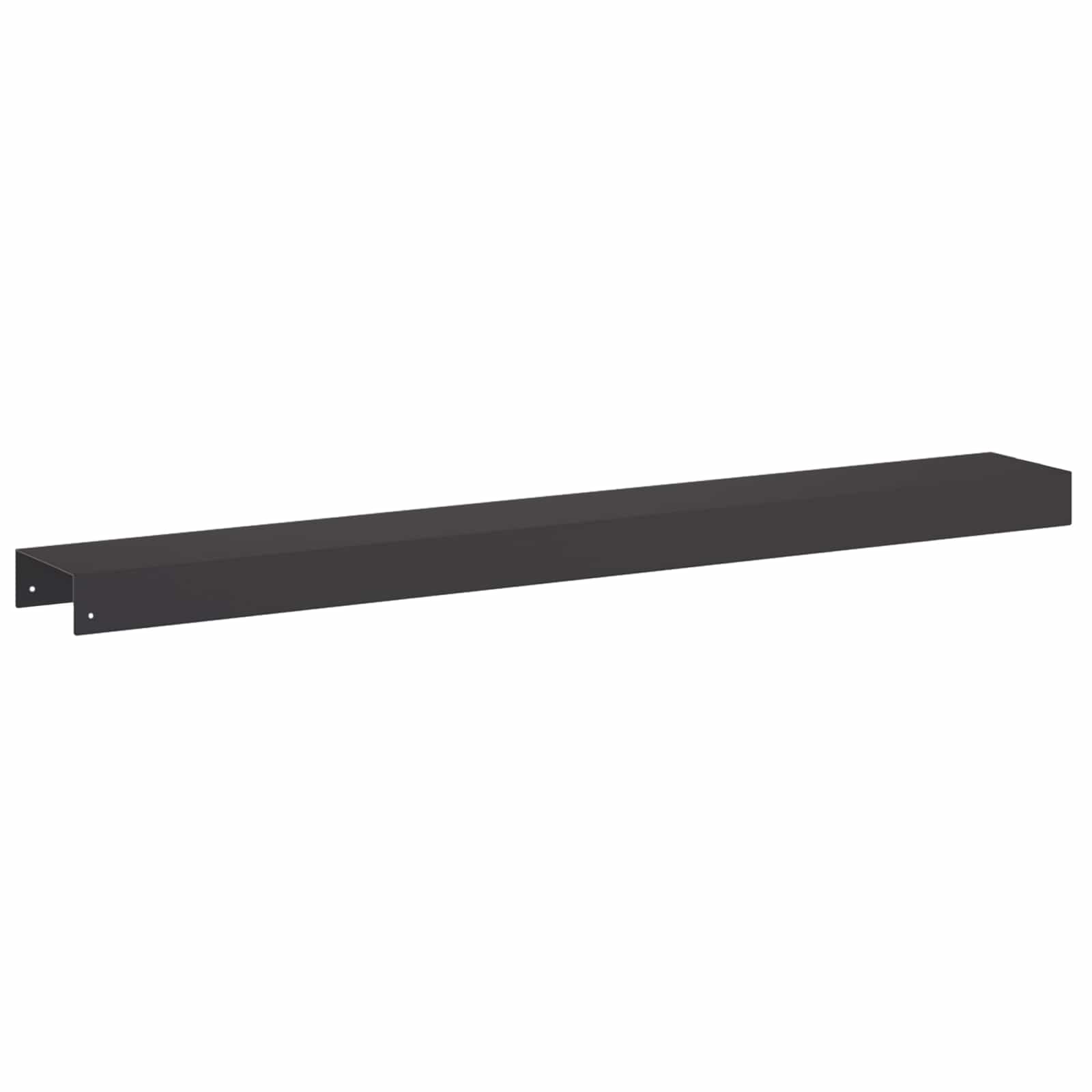 Pokrivni profil za vrtno obrobo 10 kos 100 x 15 x 5 cm Jeklo