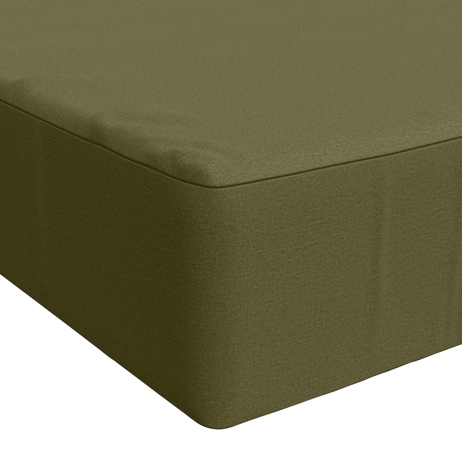 Zitkussen SOEST 100% Polyester Olijfgroen 120 x 80 x 15 cm image 7