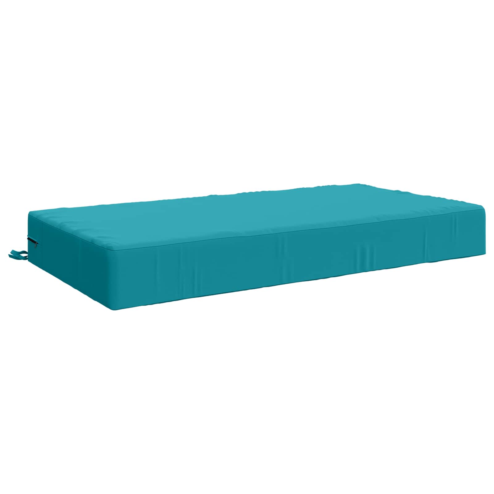 Zitkussen SOEST 100% Polyester Turquoise 120 x 80 x 15 cm image 1