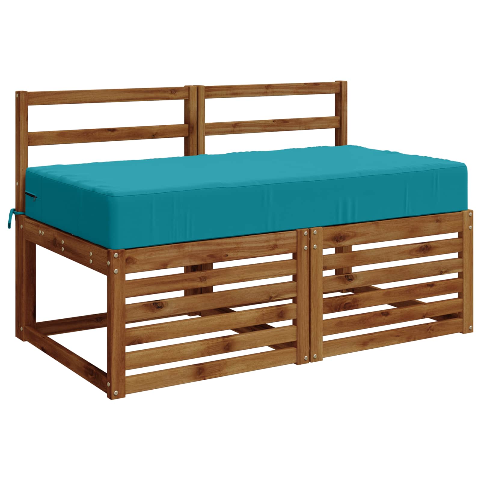 Zitkussen SOEST 100% Polyester Turquoise 120 x 80 x 15 cm image 2