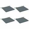 vidaXL 4-osalised istepad SOEST 4 tk 100% Pol&uuml;ester Sinine