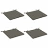 vidaXL 4-osalised istepad SOEST 4 tk 100% Pol&uuml;ester Hall