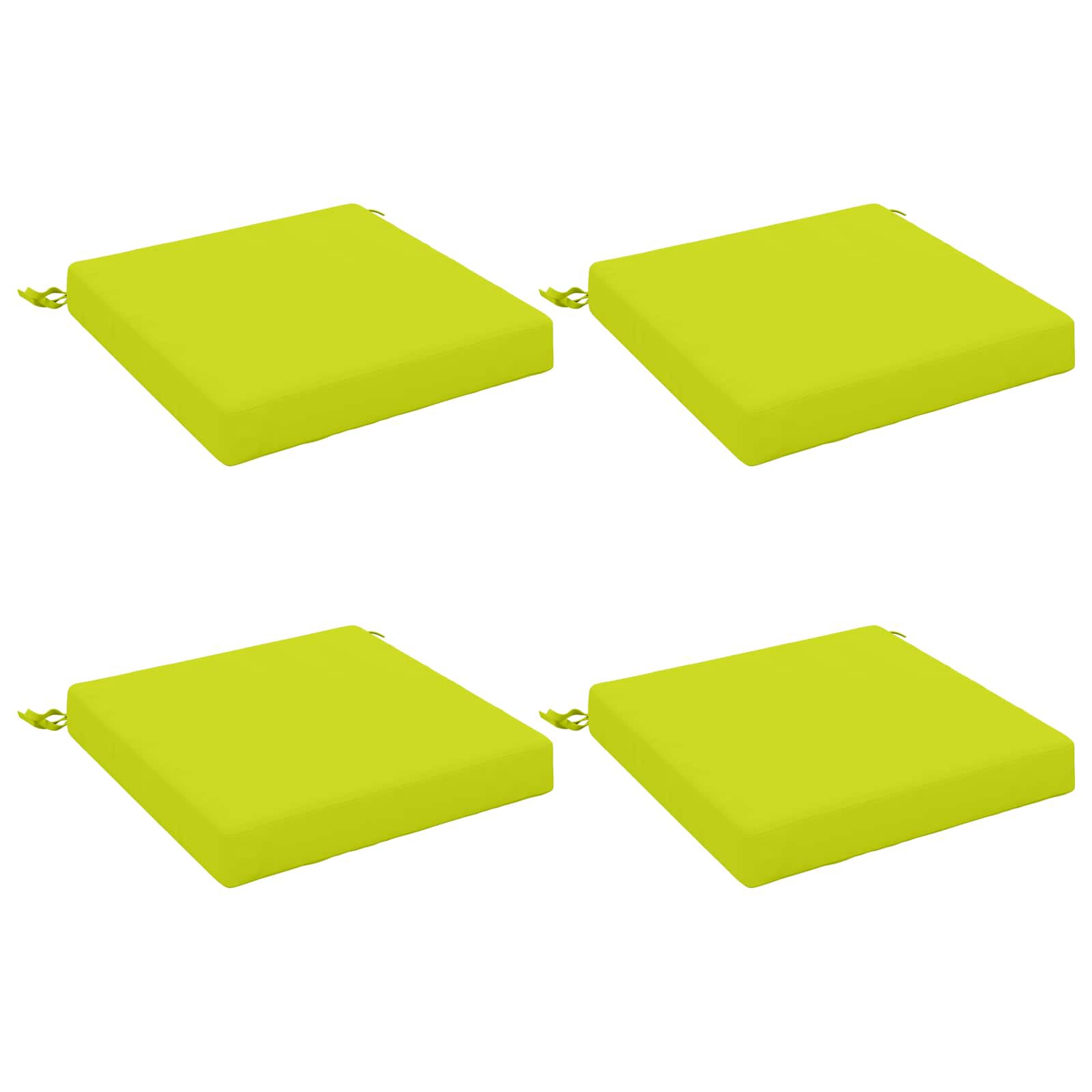 4-Piece Zitkussens SOEST 4 st 100% Polyester Helder groen image 1