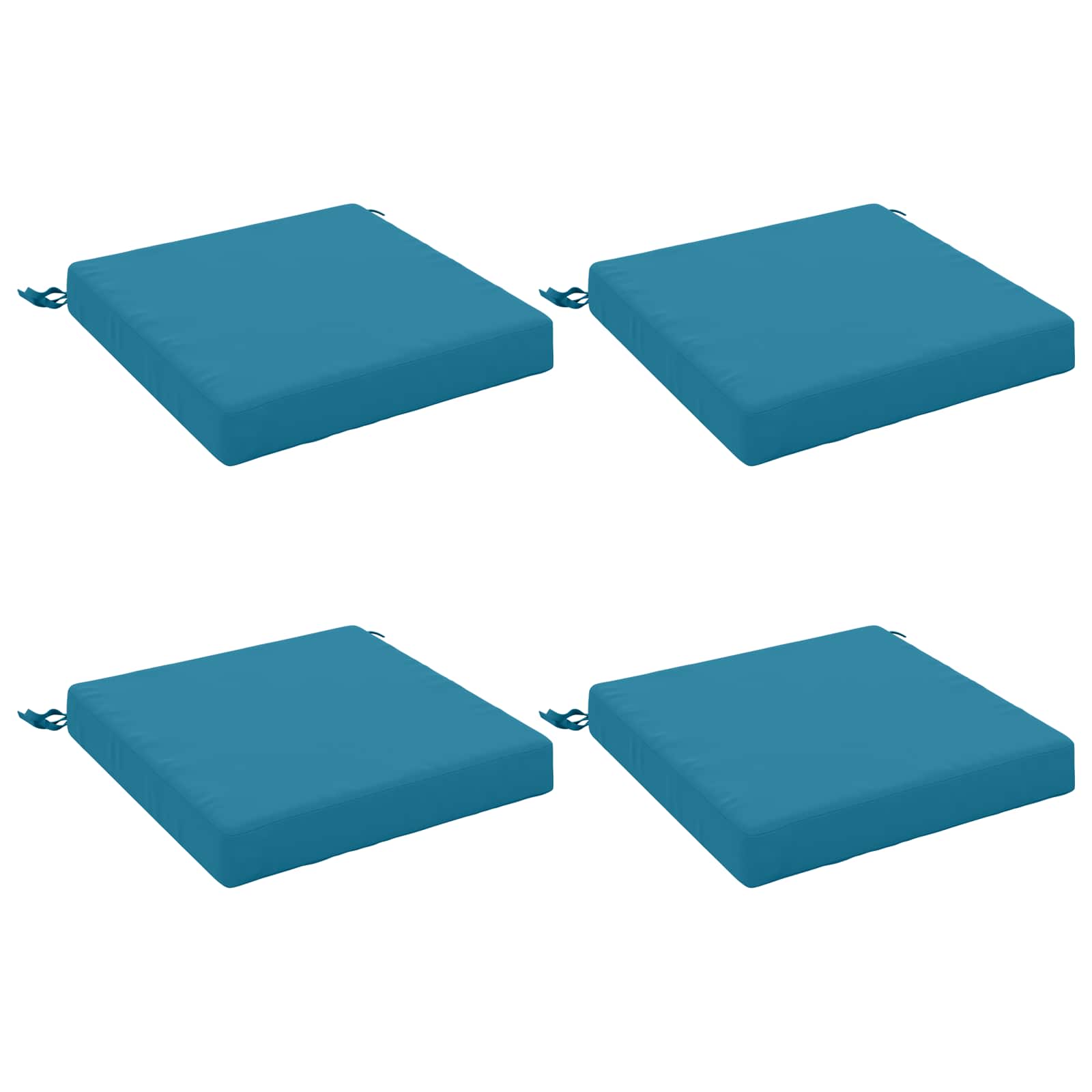 4-Piece Zitkussens SOEST 4 st 100% Polyester Lichtblauw image 2