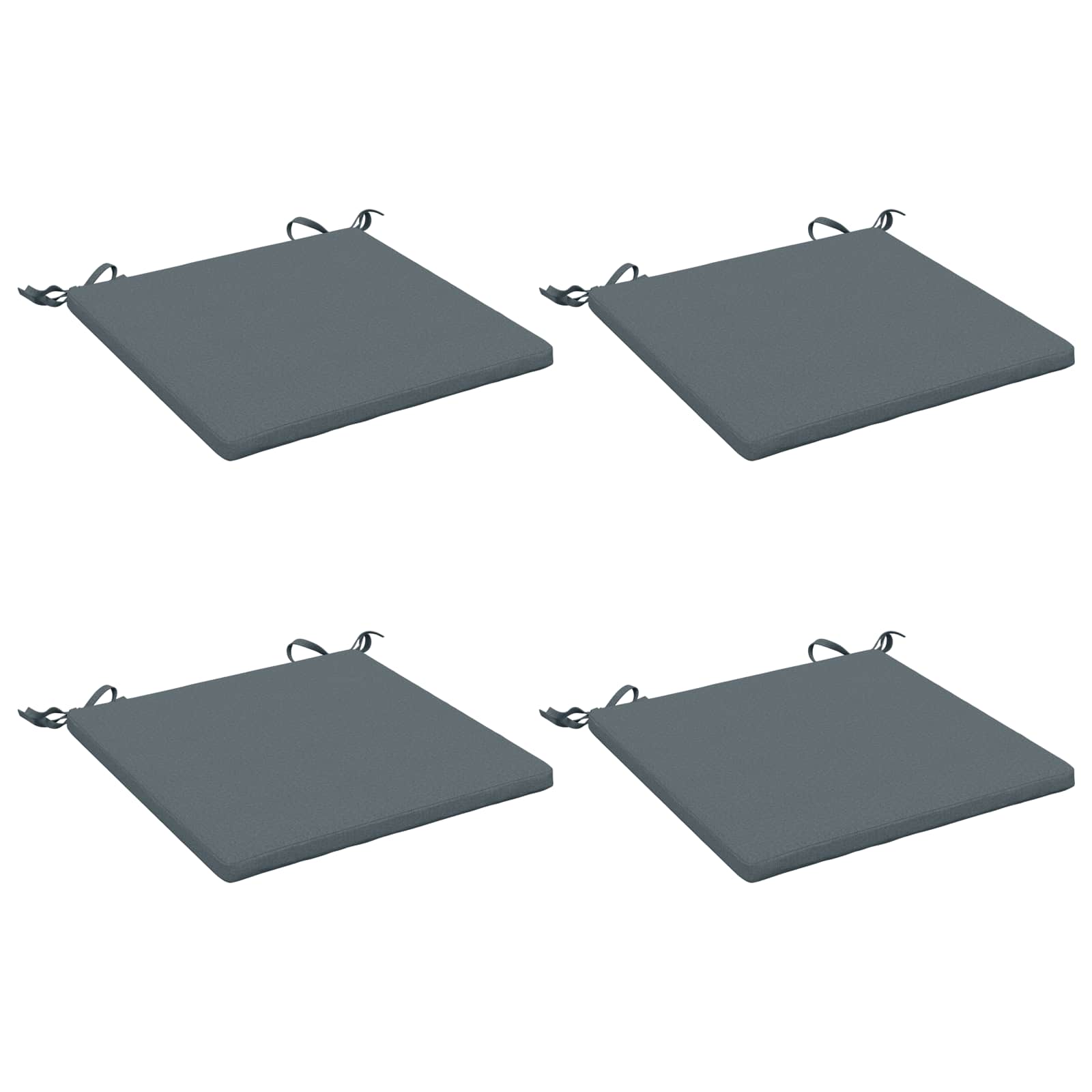 4-Piece Zitkussens SOEST 4 st 100% Polyester Blauw image 1