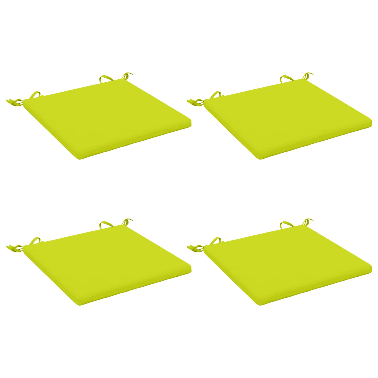 4-Piece Zitkussens SOEST 4 st 100% Polyester Helder groen image 1