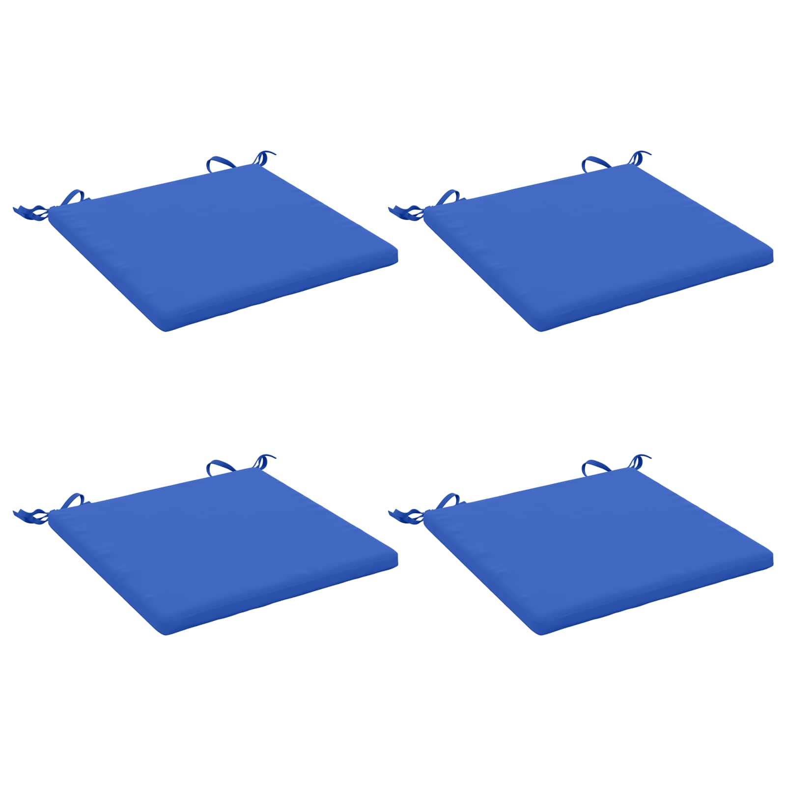 4-Piece Zitkussens SOEST 4 st 100% Polyester Koninklijk Blauw image 1