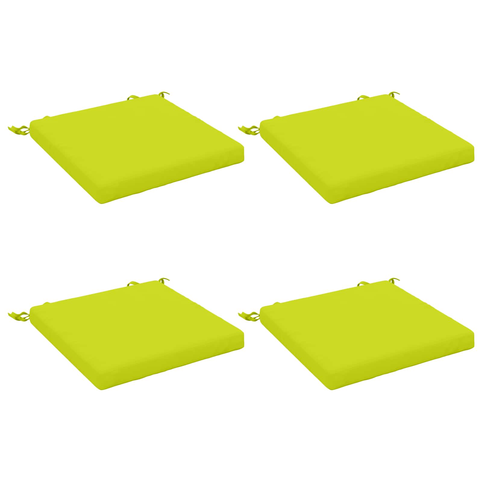 4-Piece Zitkussens SOEST 4 st 100% Polyester Helder groen image 1