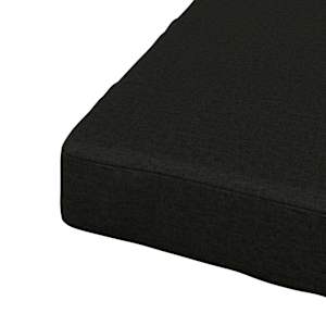 Polštáře na sedadla SOEST 4 ks 100% polyester Černá - obrázek 7
