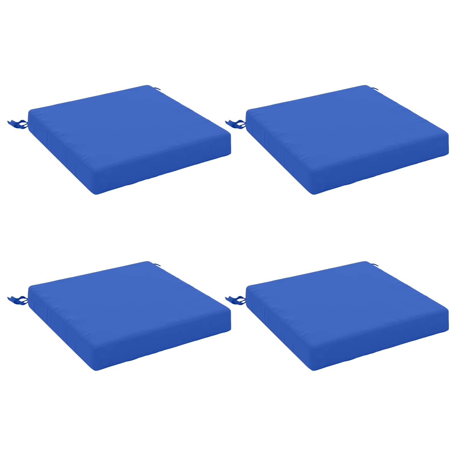 4-Piece Zitkussens SOEST 4 st 100% Polyester Koninklijk Blauw image 1