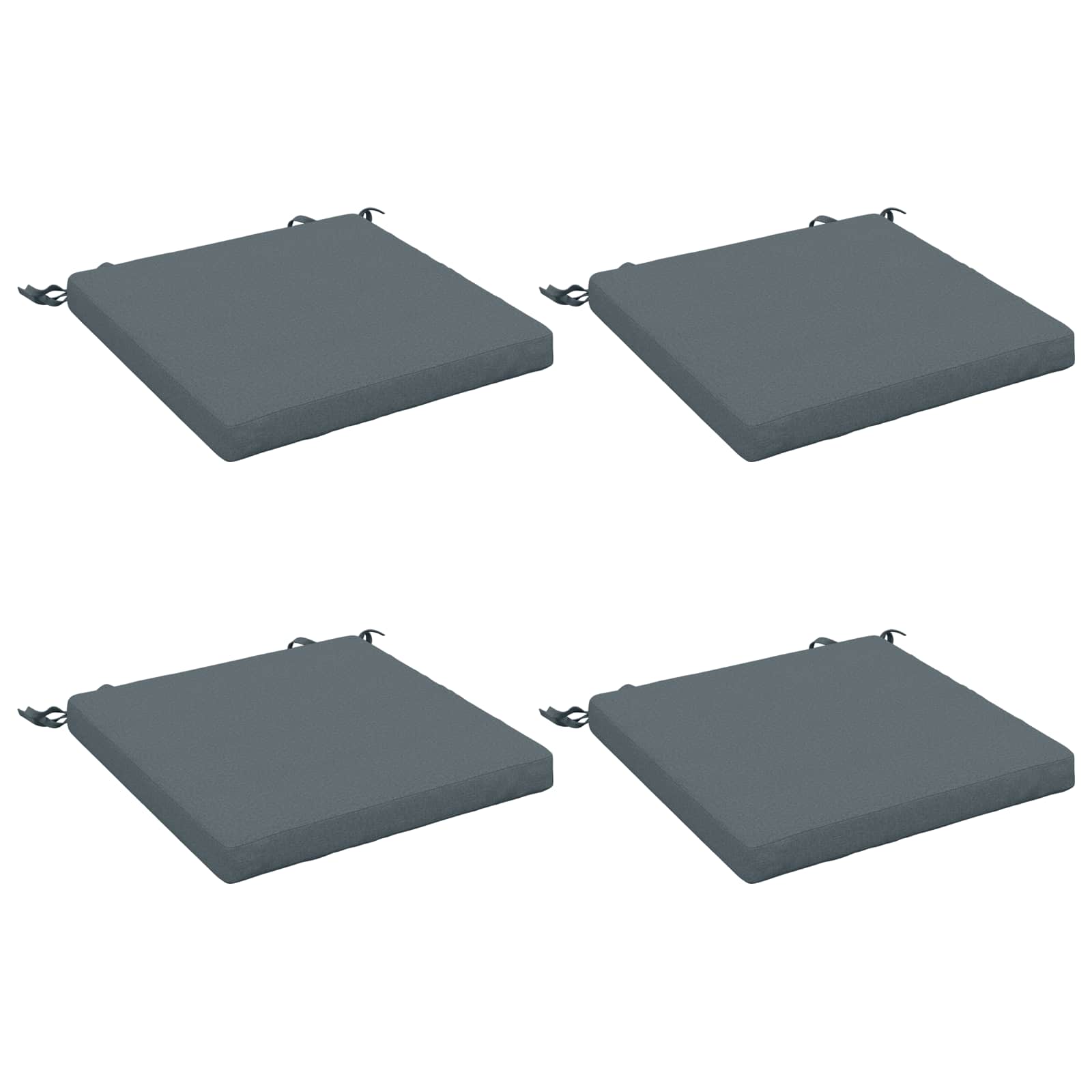 4-Piece Zitkussens SOEST 4 st 100% Polyester Blauw image 1