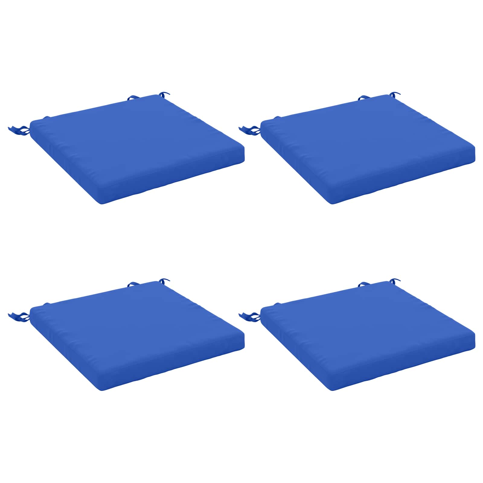 4-Piece Zitkussens SOEST 4 st 100% Polyester Koninklijk Blauw image 1